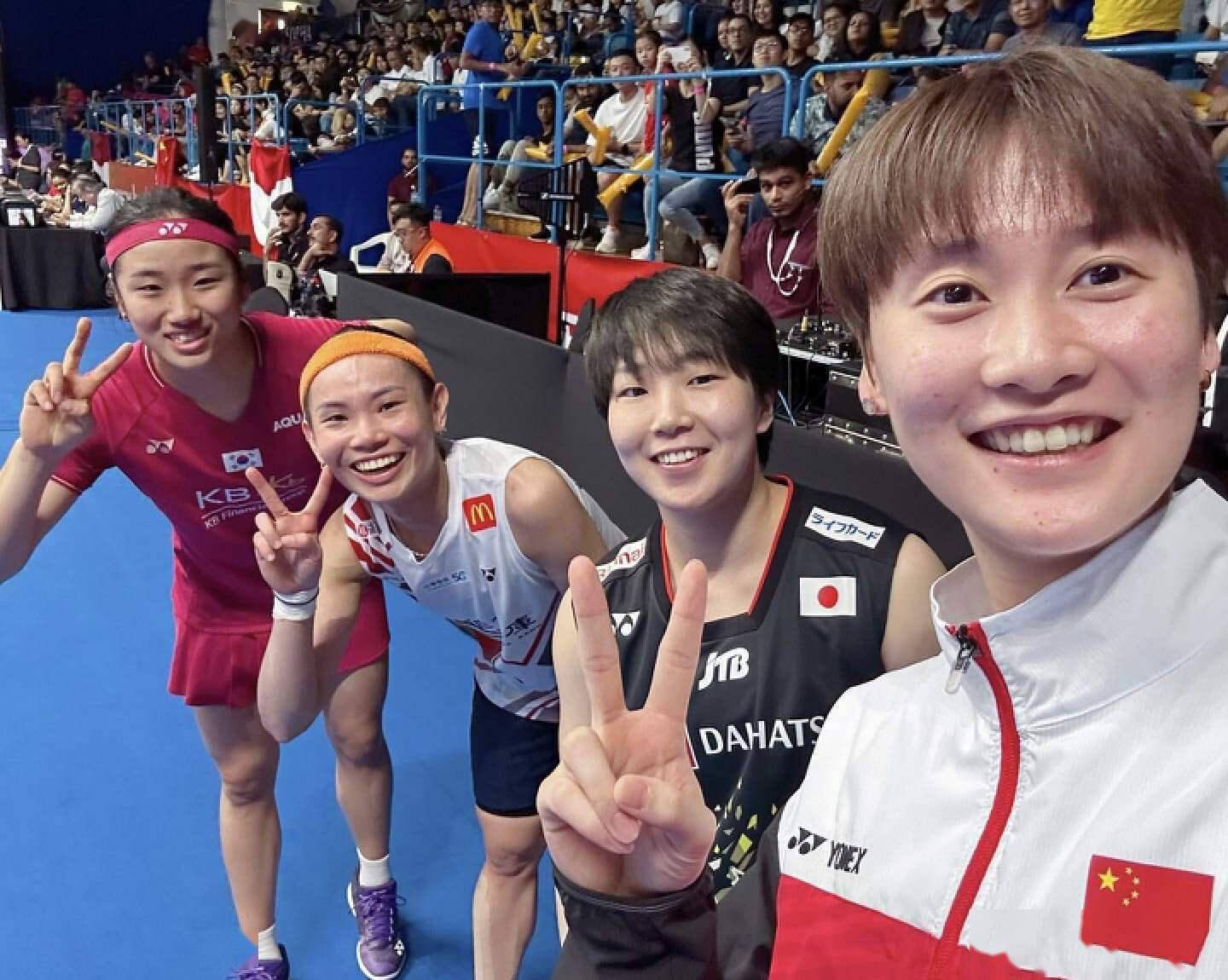 关于法国羽毛球队绝地反击韩国羽毛球队，戴资颖统治全场的信息