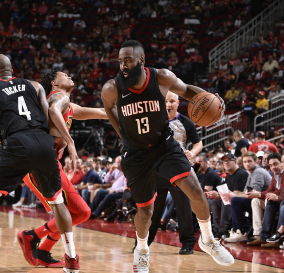 火箭豪取四连胜,哈登再砍分莱克 火箭豪取四连胜,哈登再砍分莱克