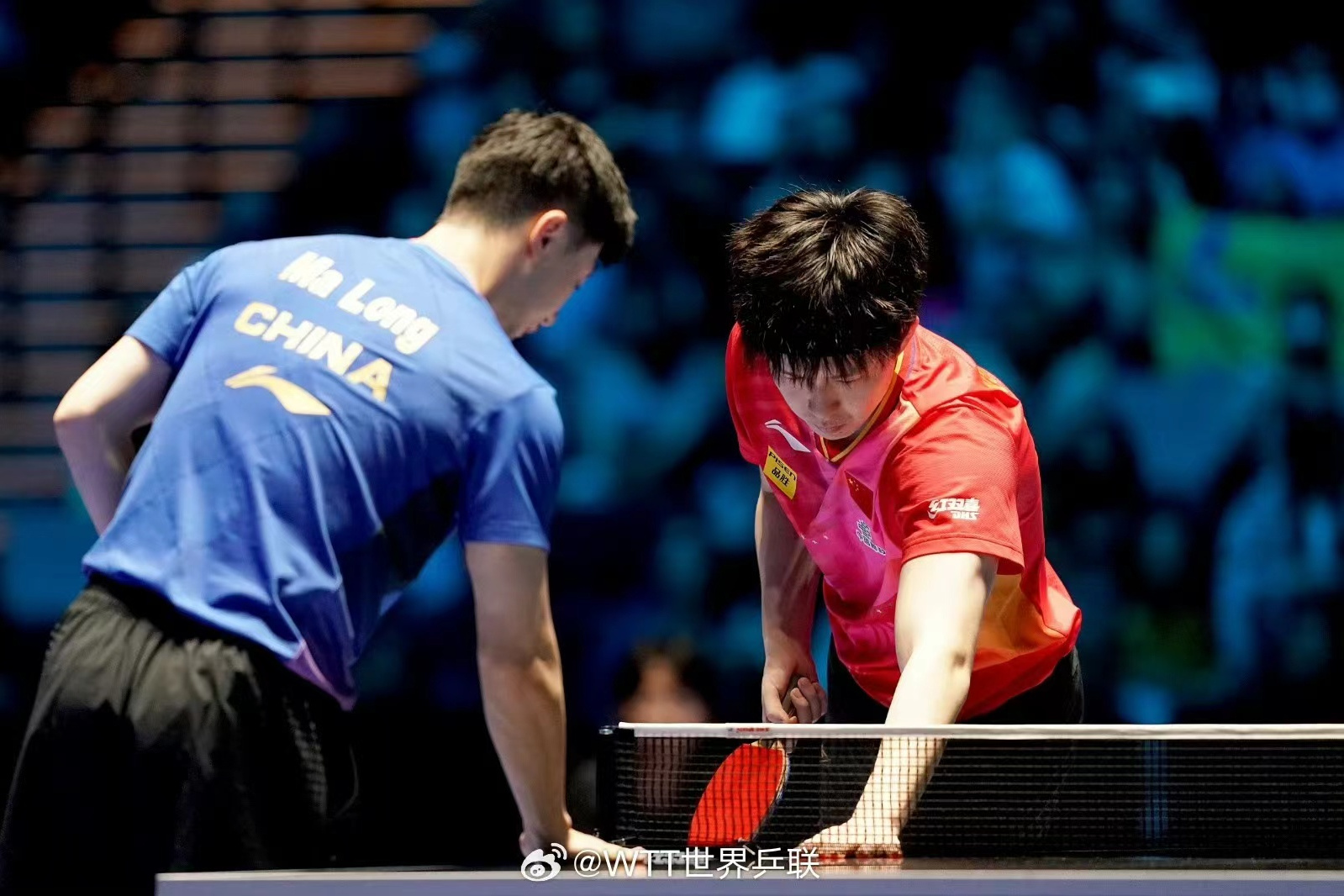 包含法国乒乓球队轻取比利时乒乓球队，马龙关键制胜的词条